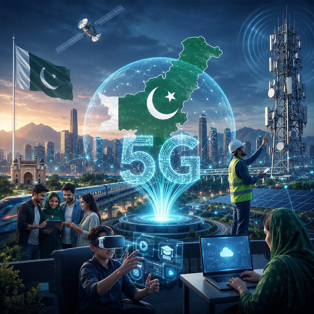 Pakistan Enters the 5G Era: Opportunities, Challenges, and Digital Transformation