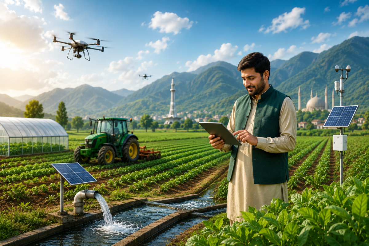 Modernizing Pakistan's Agriculture Through Technology: Building a Smarter and More Resilient Future